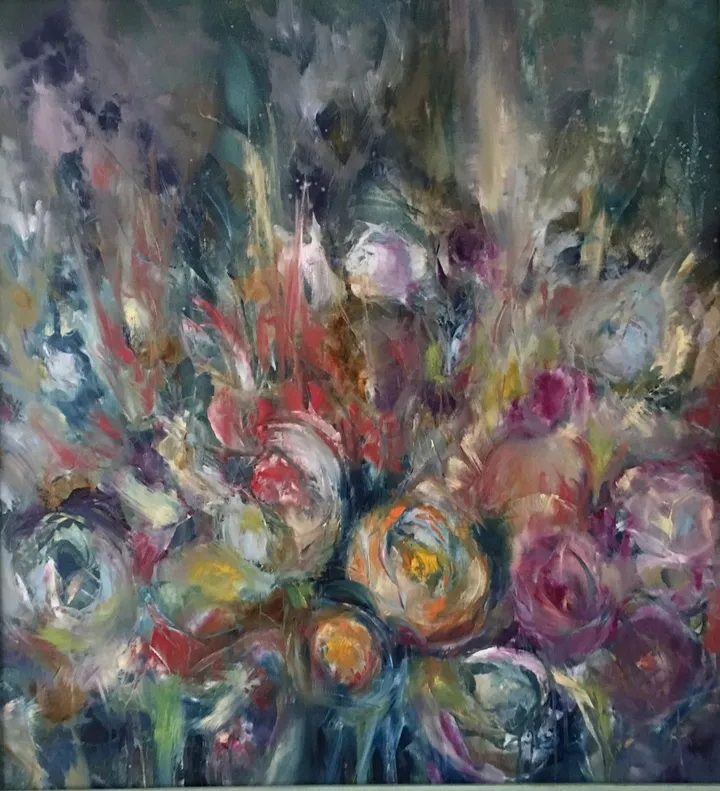 Colorful Tulips, œuvre de Khrystyna Kozyuk