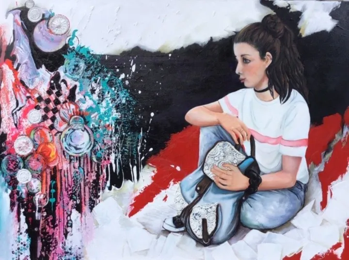 Rêves et chimères, œuvre de Denise Turcotte
