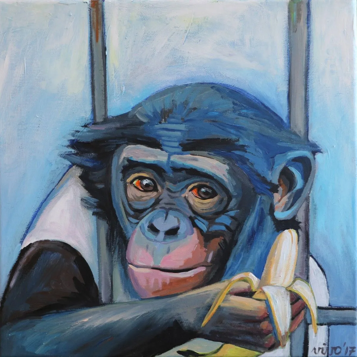 Evolution VI, artwork by Violeta Vollmer