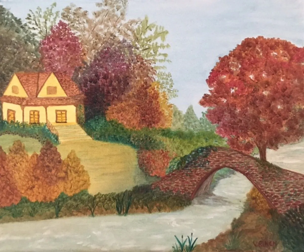 cottage, œuvre de Viviane RINCK