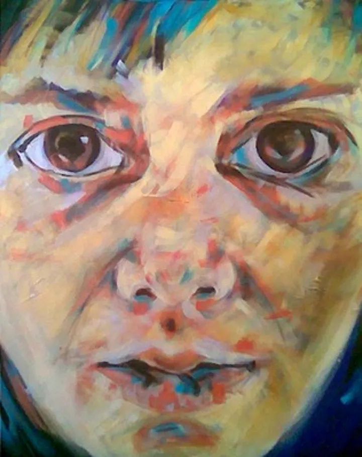 Self portrait (2007), œuvre de Stephanie Fonteyn