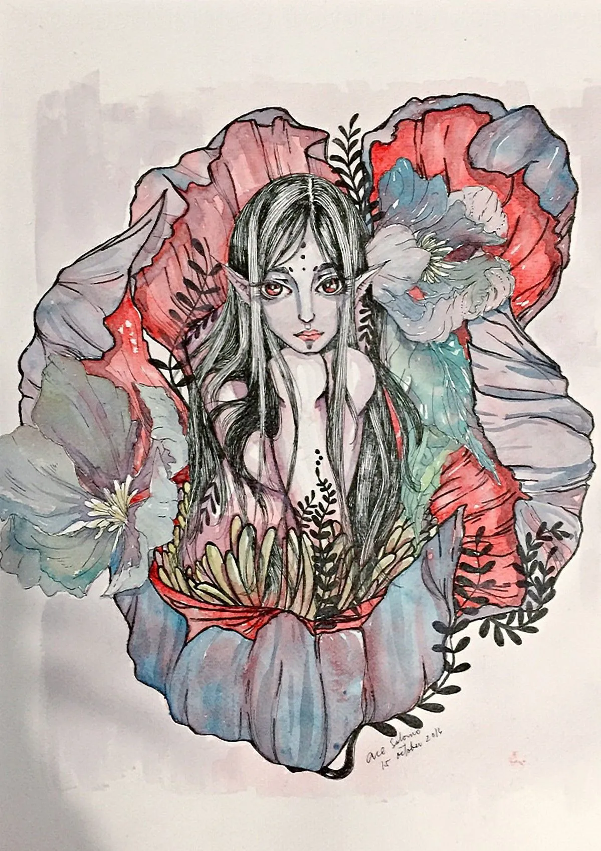 SOMEONE'S SPECIAL, artwork by ACE SOLOMO