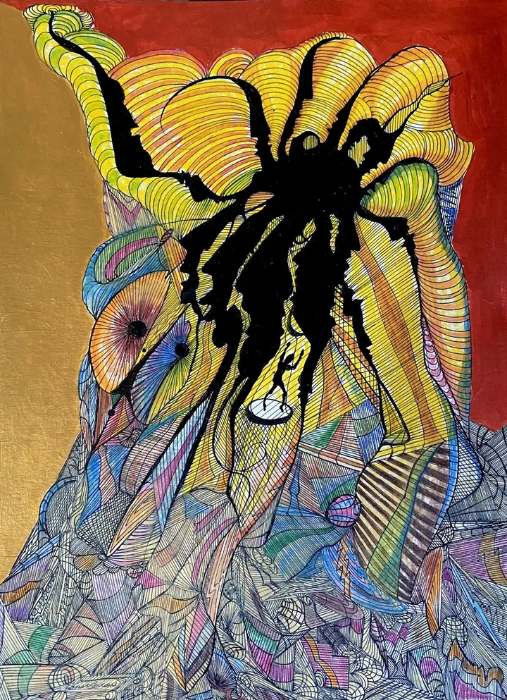 En Équilibre, artwork by Denis Roucau