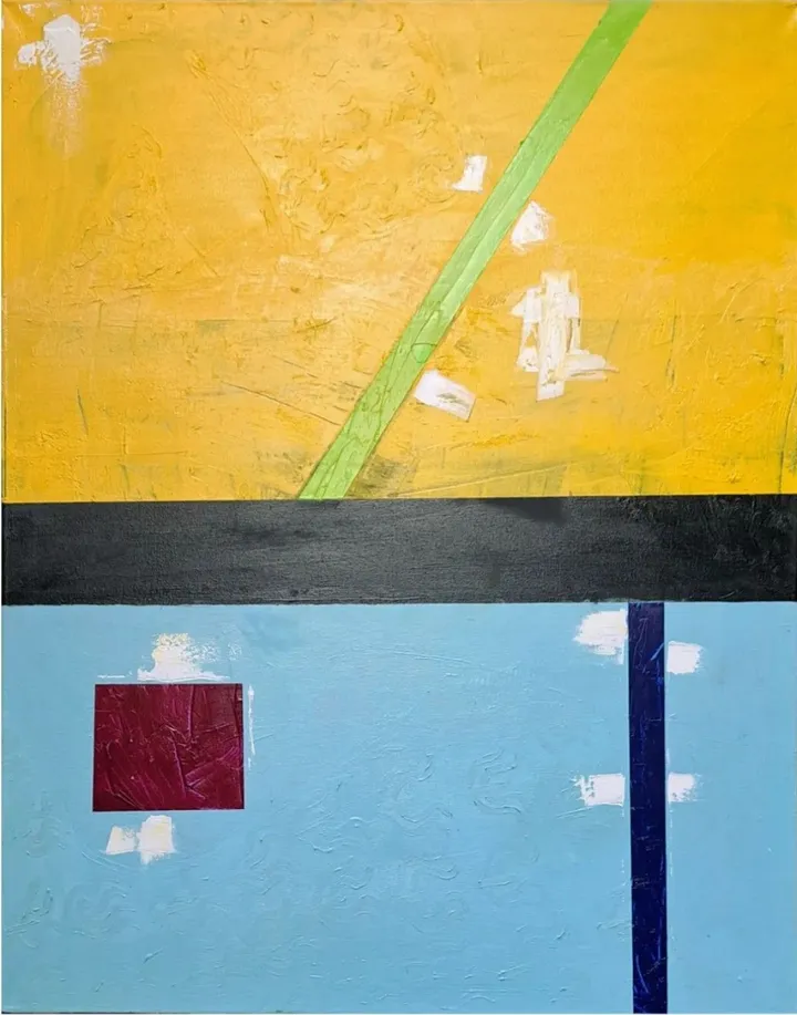 LE PLONGEON À L'HORIZON D'UN CIEL OUVERT, œuvre de Pauline Katherine