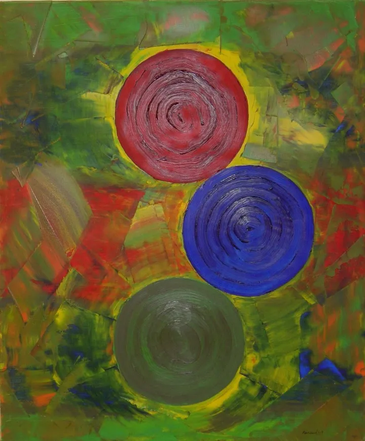 Composition 09-23, œuvre de Marcel Renaud