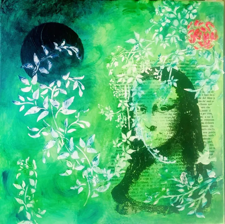 Branchages secrets, artwork by sylviane marie nardini