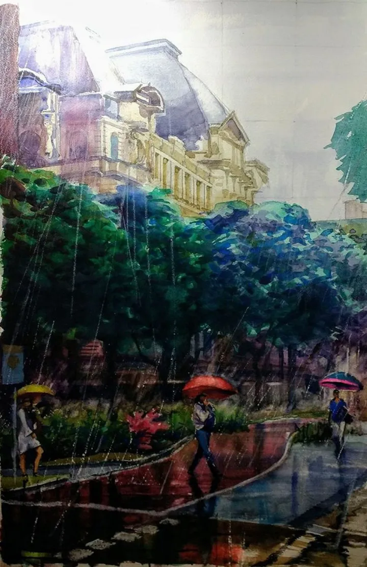 Cinelandia 2, Rio de Janeiro, œuvre de Anna Cavalcante