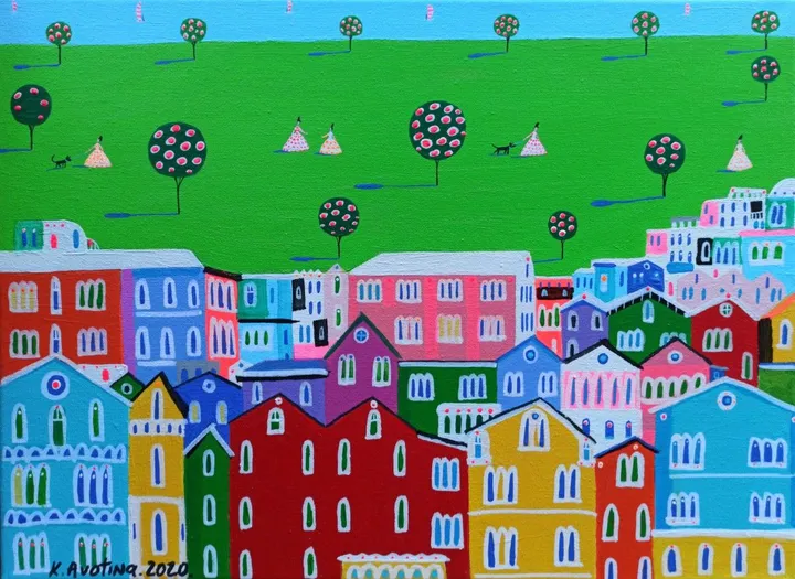 Amazing Day Out, artwork by Katrina Avotina