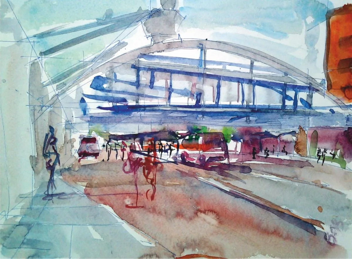 Airport- AMSTERDAM, œuvre de Akpan Usoroh