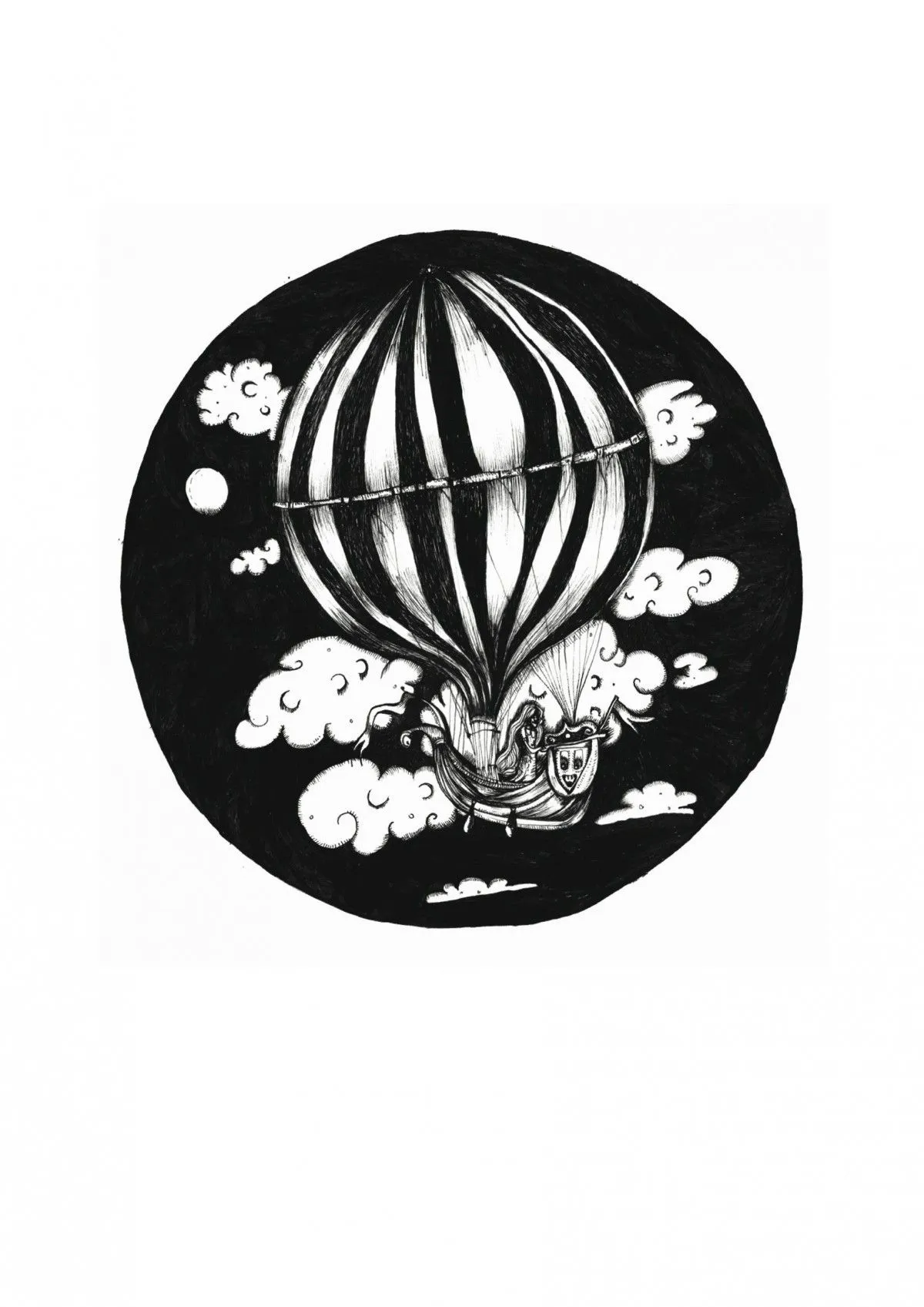 Air balloon, œuvre de Nastasha Minyon Sale