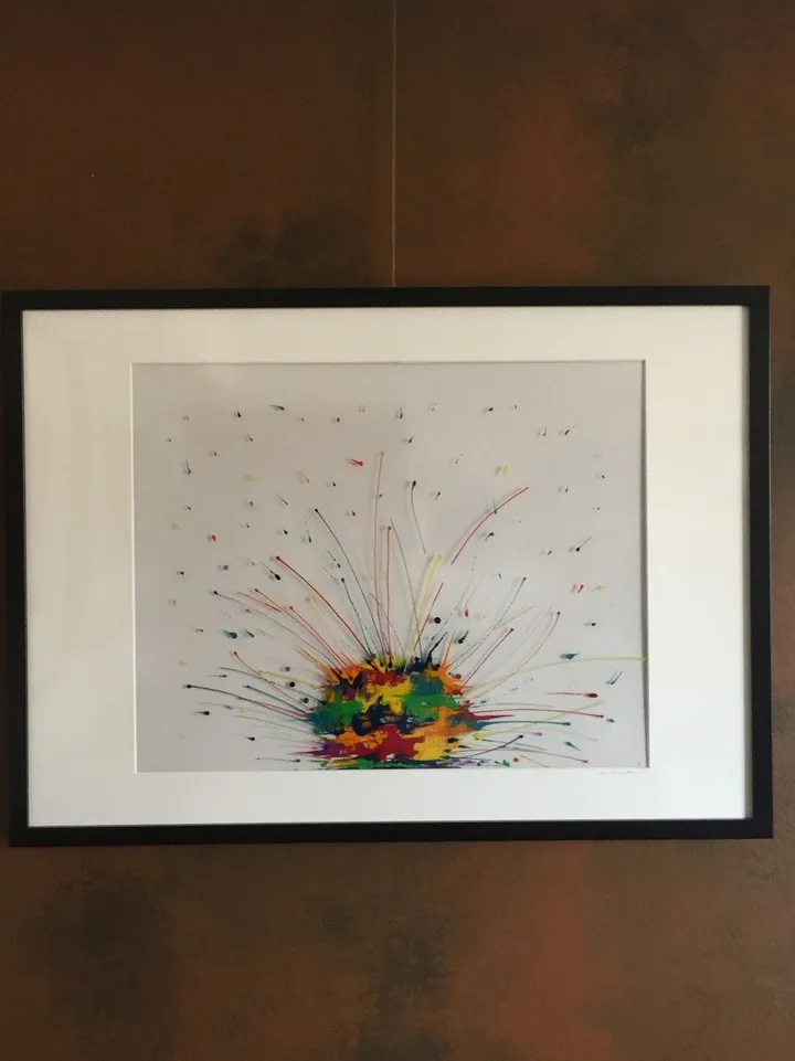 « Magie colorée », artwork by Rita Vandenherrewegen