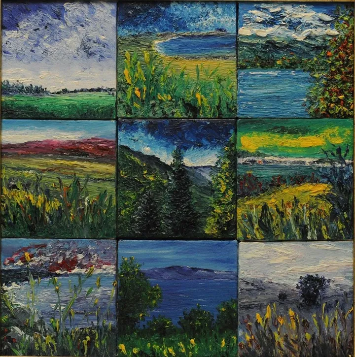 Landscapes, œuvre de Gulseren Yalcintas