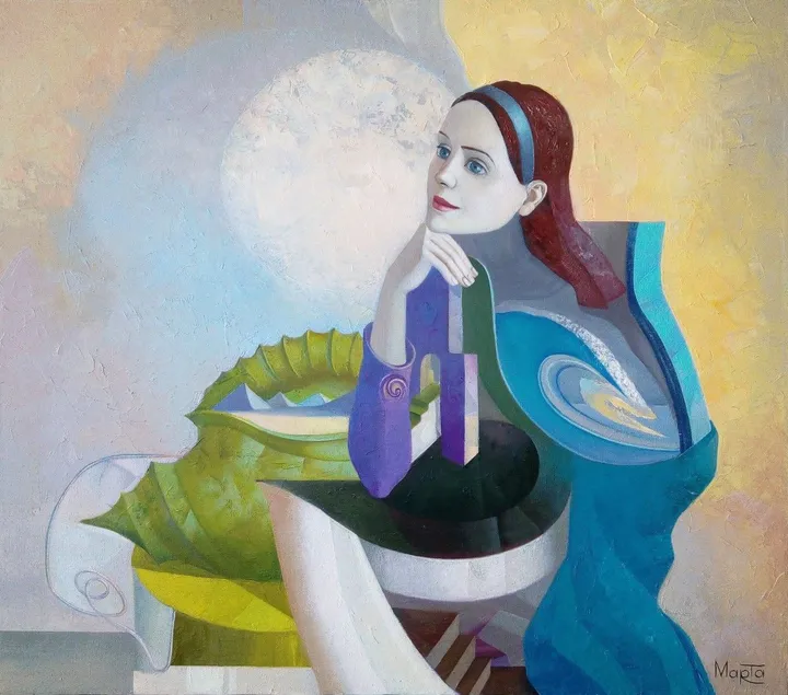 The sea inside, artwork by Marta Shmatava