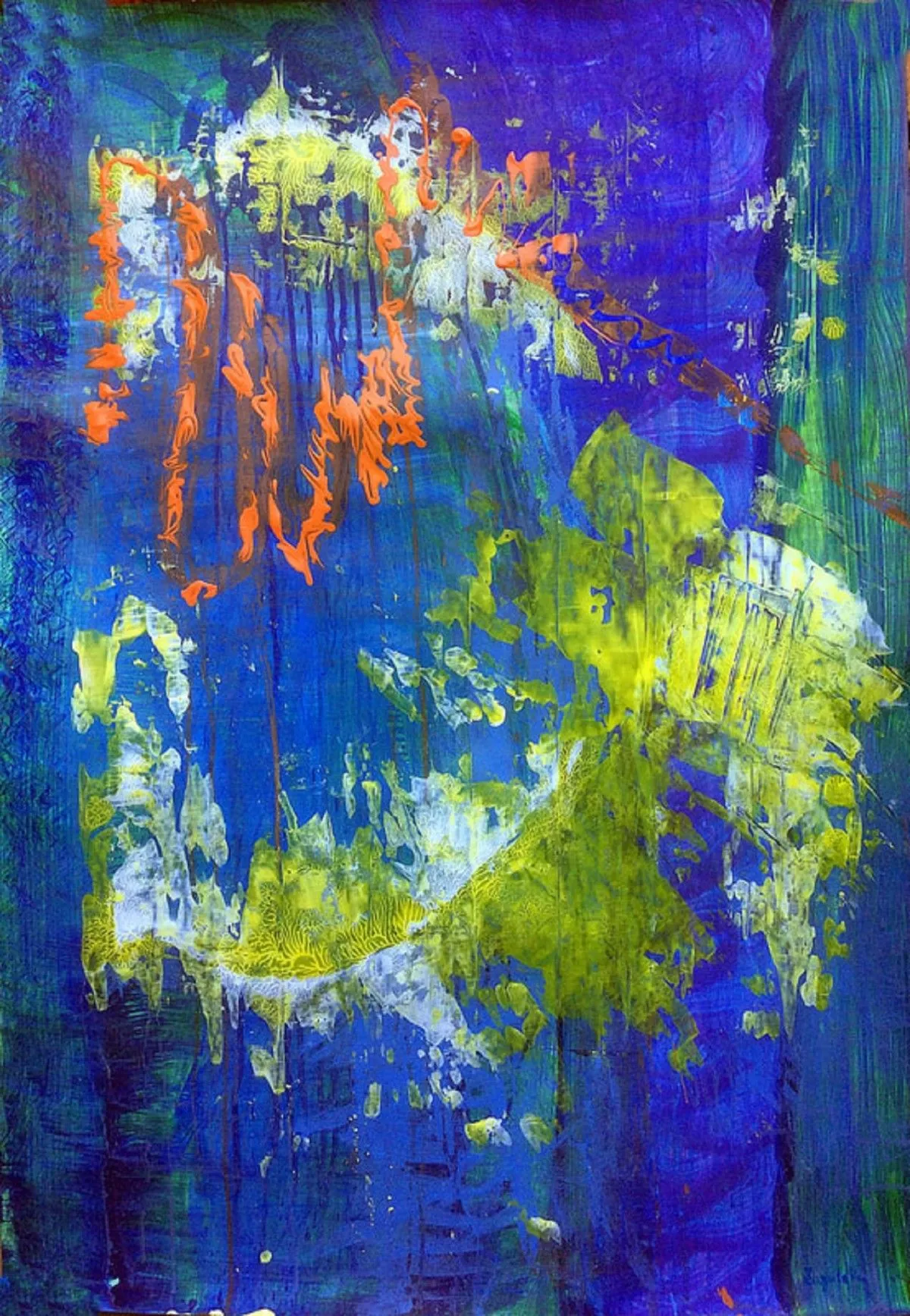 The origin of life, artwork by Zazulete Anuca Romanta Ion
