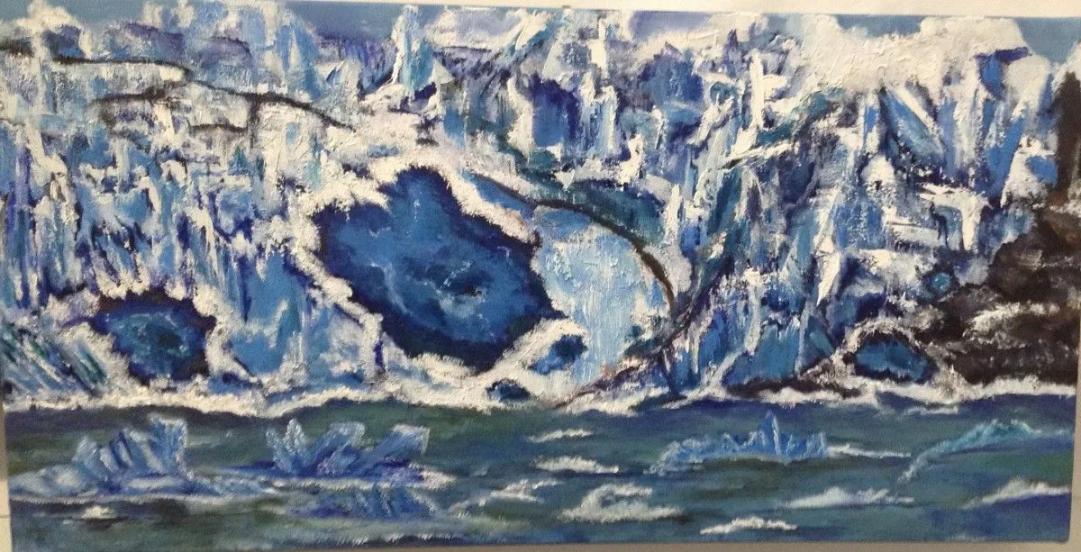 170- Le froid de l'Alaska, œuvre de Lynda Hamel
