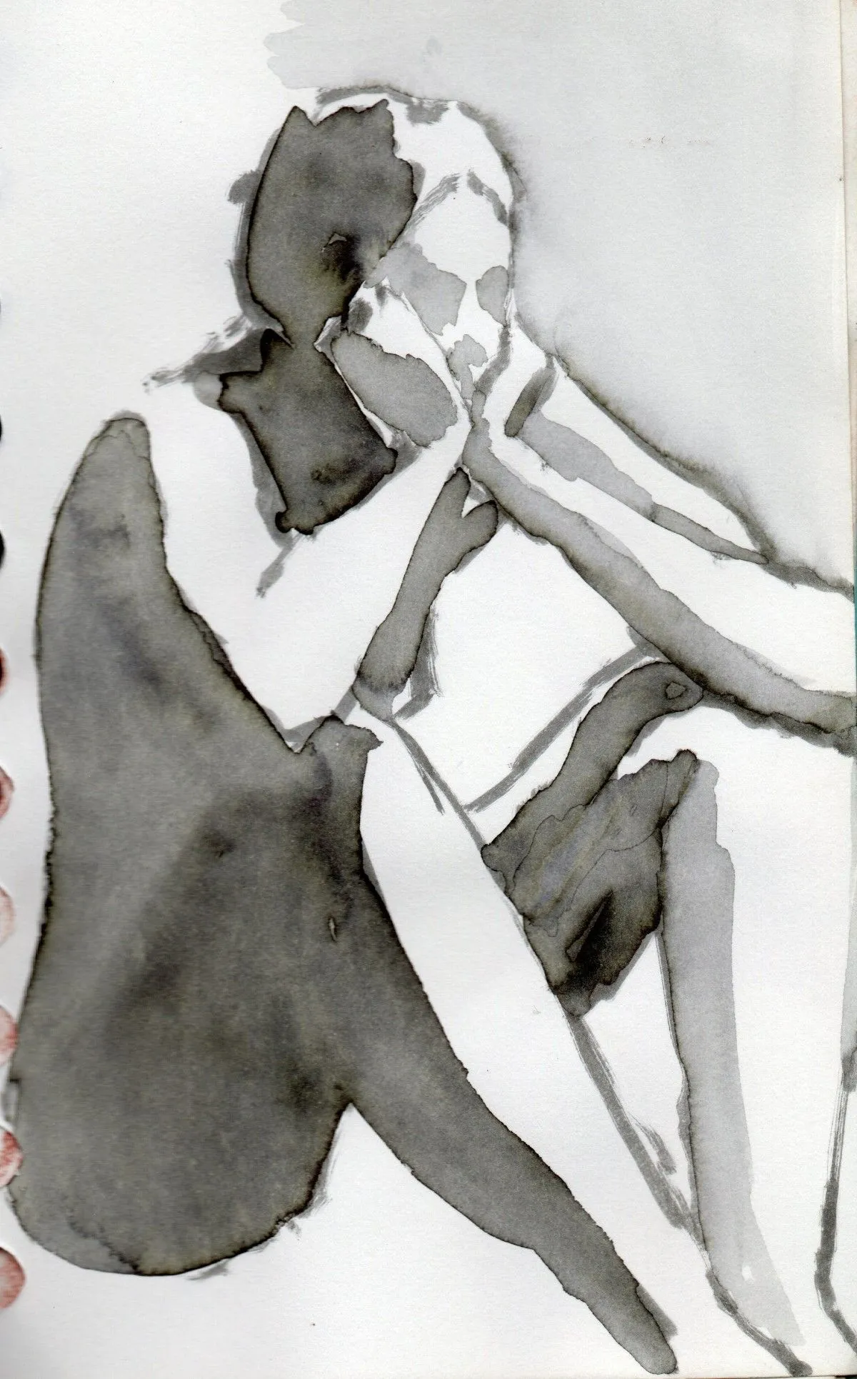 Nu Feutre Lumineux, œuvre de Zarts, MaudéE Zarts