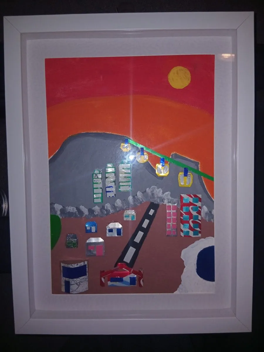 Capetown view, œuvre de Aidan