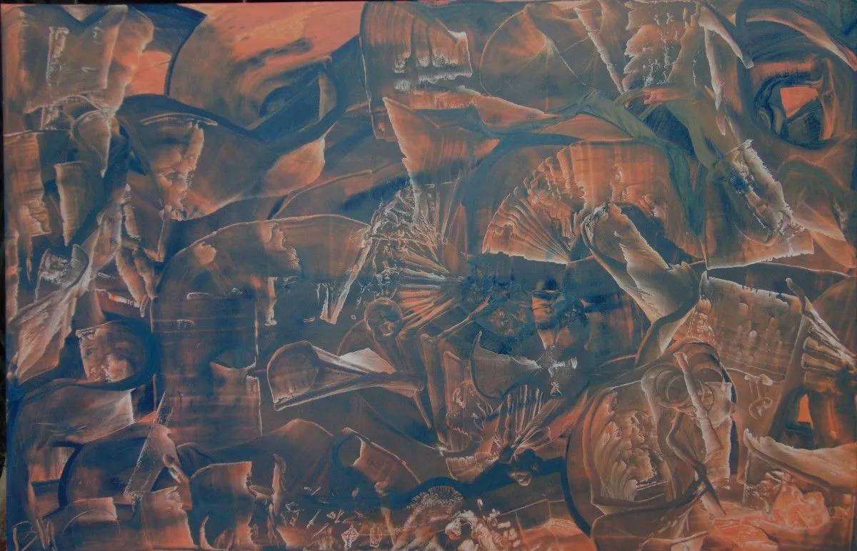 N°85, œuvre de Bernard Waechter
