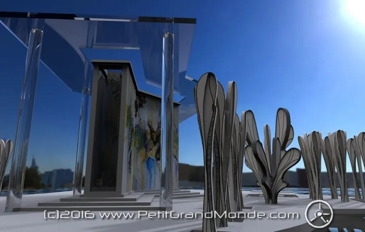 PetitGrandMonde #005, artwork by Yan Paquin