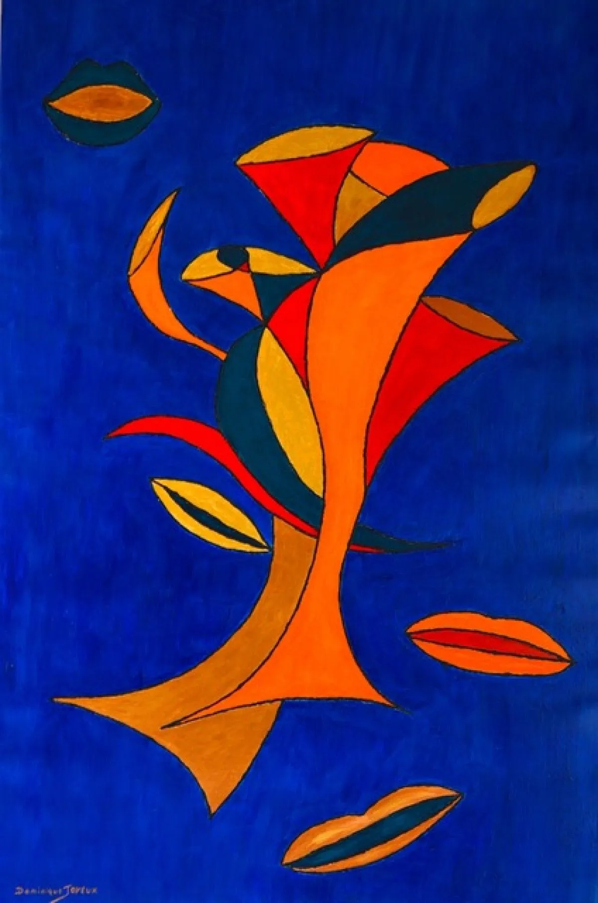 Les voix d'or, artwork by Dominique JOYEUX