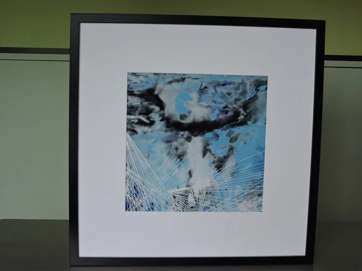 " Un autre regard", artwork by Rita Vandenherrewegen