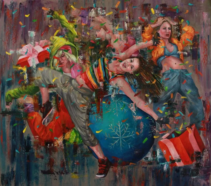Dance for ever dance, œuvre de Sepideh Bagheri