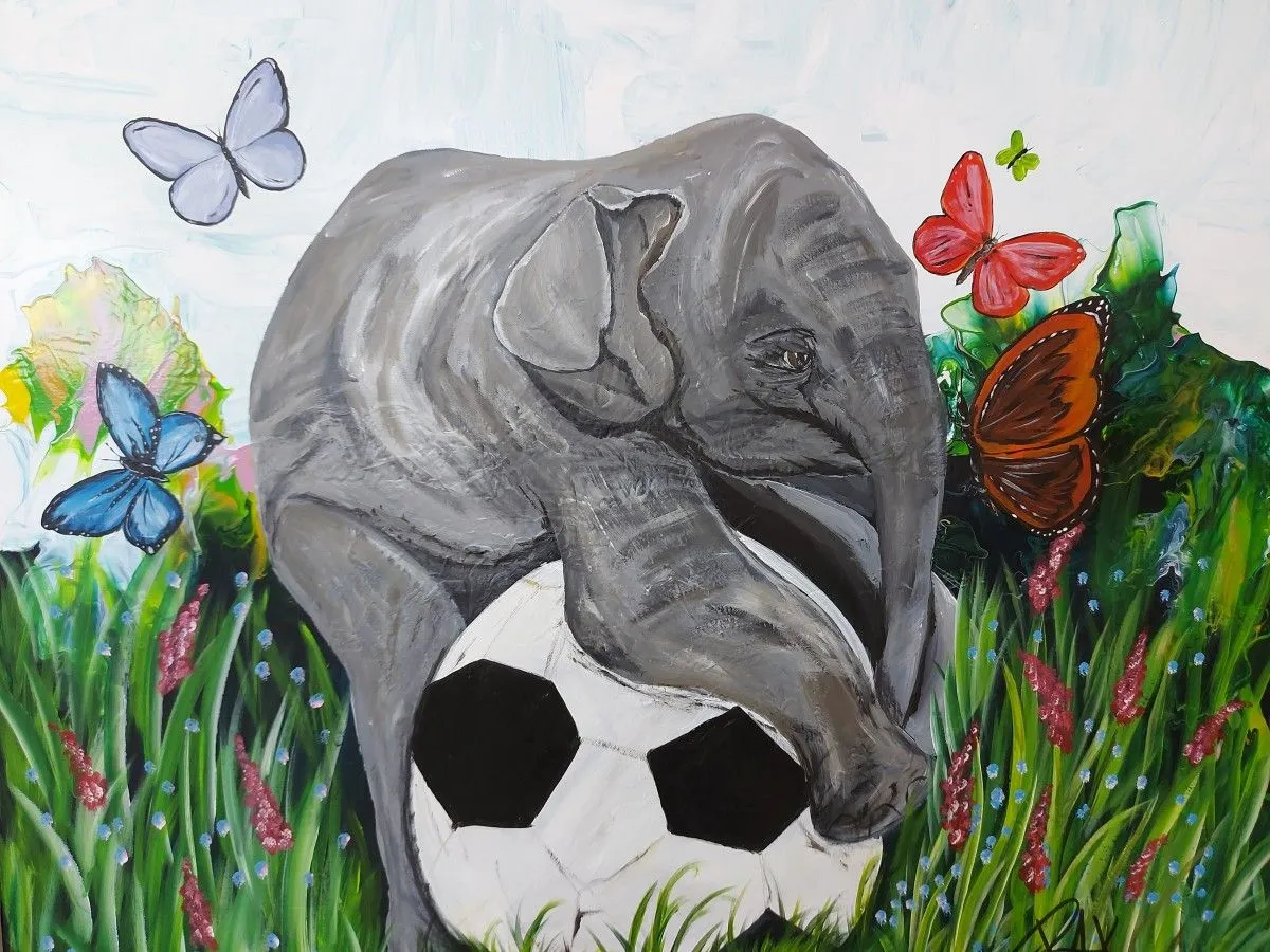 Viens jouer!, artwork by Annie RAX Houle