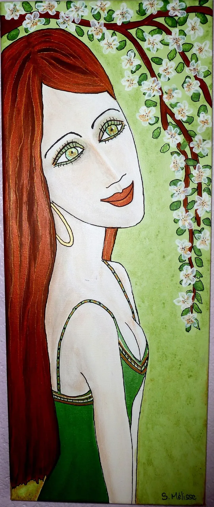 AMANDINE, œuvre de Sandrine Mélisse