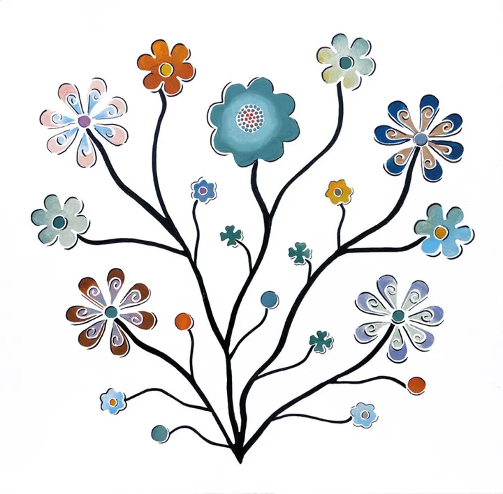 Fiori di neve, œuvre de Andrea Benetti