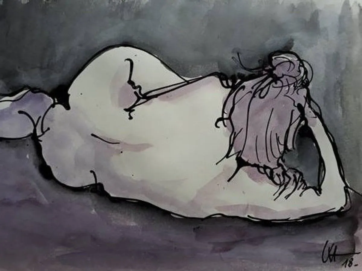 NUDE ATTITUDE - X, artwork by Pixtabxl Station
