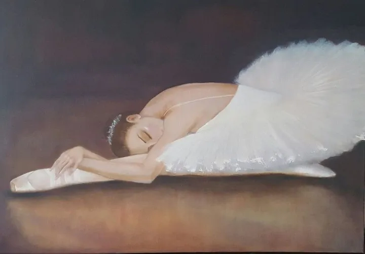 ballerina, œuvre de kamila nabi