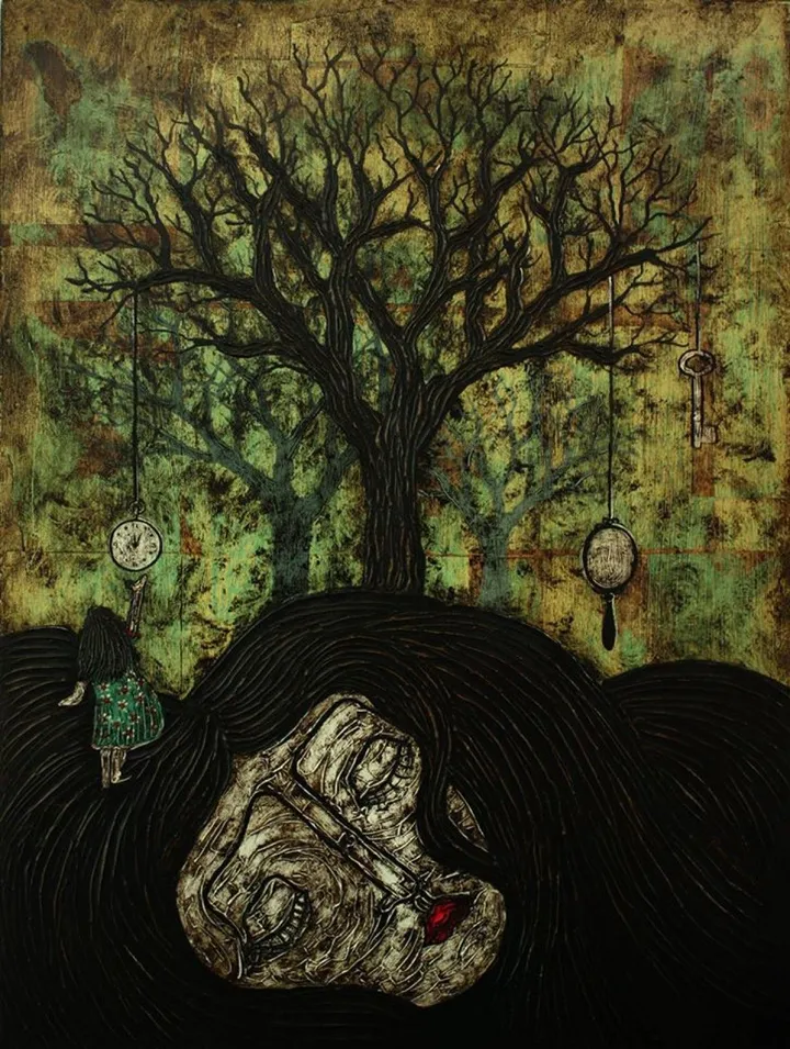 Conciencia del Tiempo Presencia, artwork by César Pineda Moncrieff