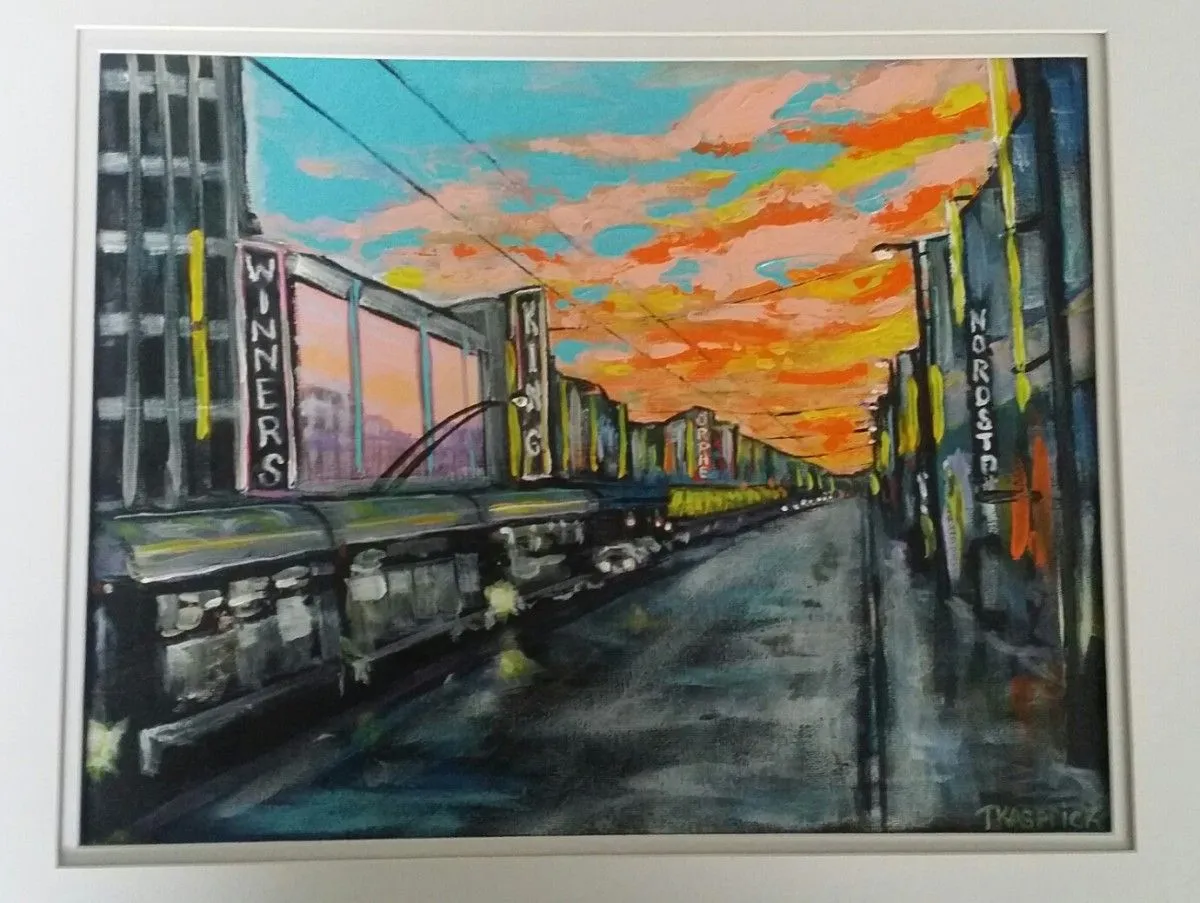 Shopping Vancouver, artwork by Todd Kasprick