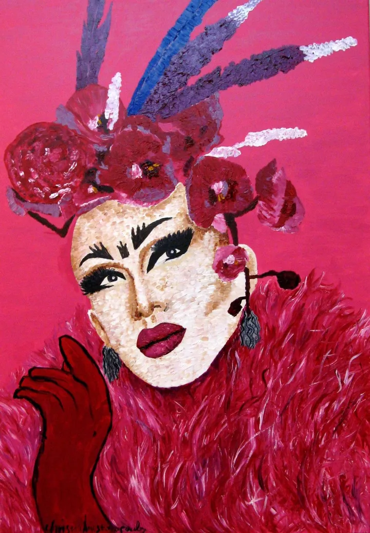 Sasha Velour, œuvre de Christos Anastasopoulos