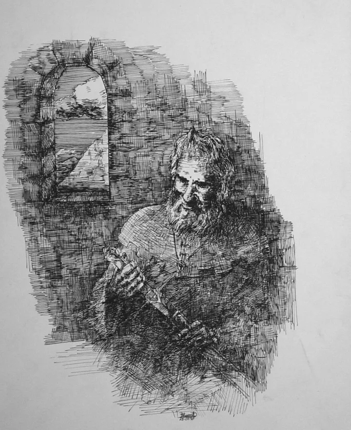 A wave of courage, artwork by Dragos Botezat