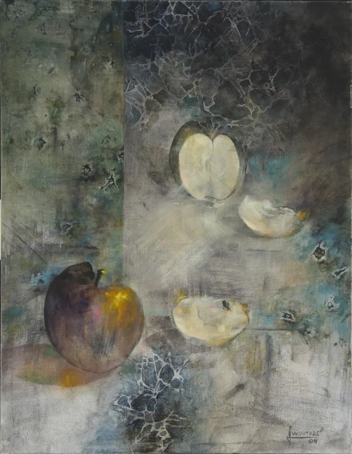 "La pomme d'or", œuvre de Jo Wotzem