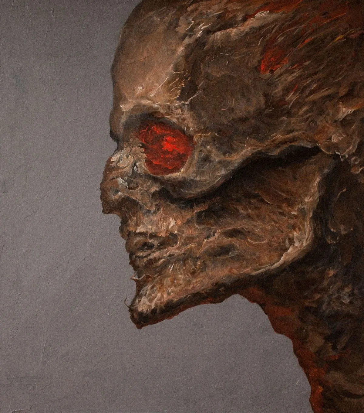 Eternal Flame, artwork by Vladimir Chebakov