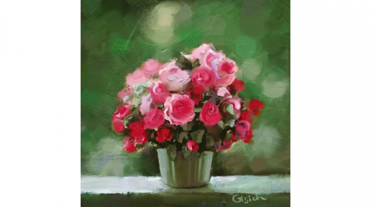 Roses, œuvre de Igor Gisich