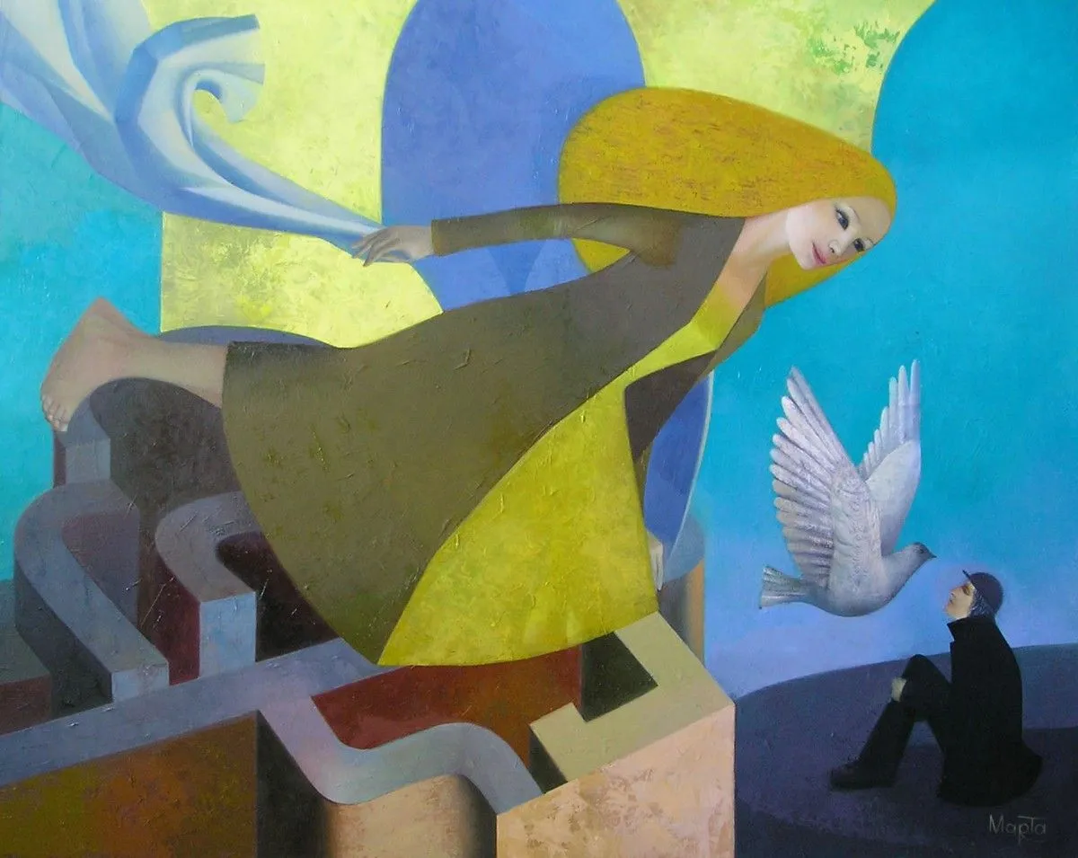Once, artwork by Marta Shmatava