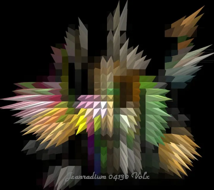 Extrusion, œuvre de Jean Radium