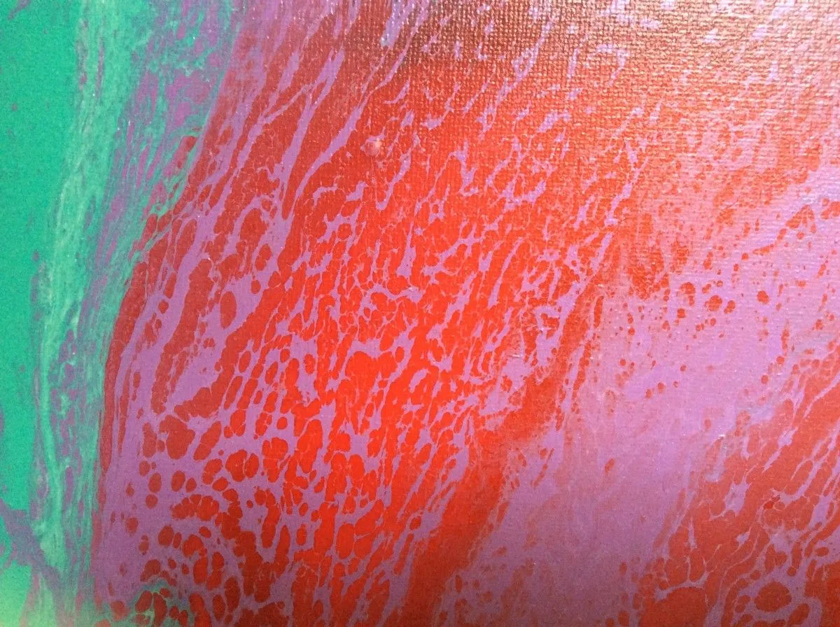 Fire & Water - Eau et feu, artwork by Denise Bloomfield