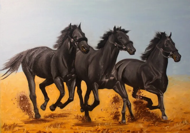 Horses, œuvre de Roman Zaric