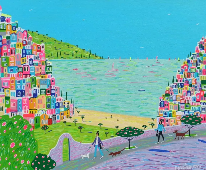 Enter The Summer, artwork by Katrina Avotina