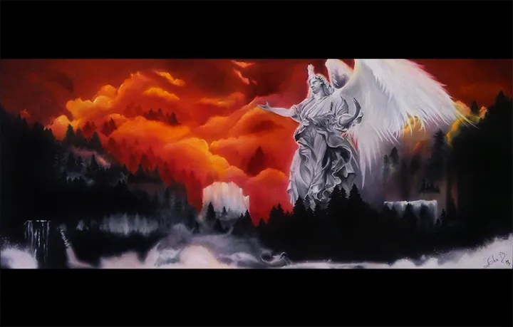 Sun Rising, œuvre de Alejandro Barba