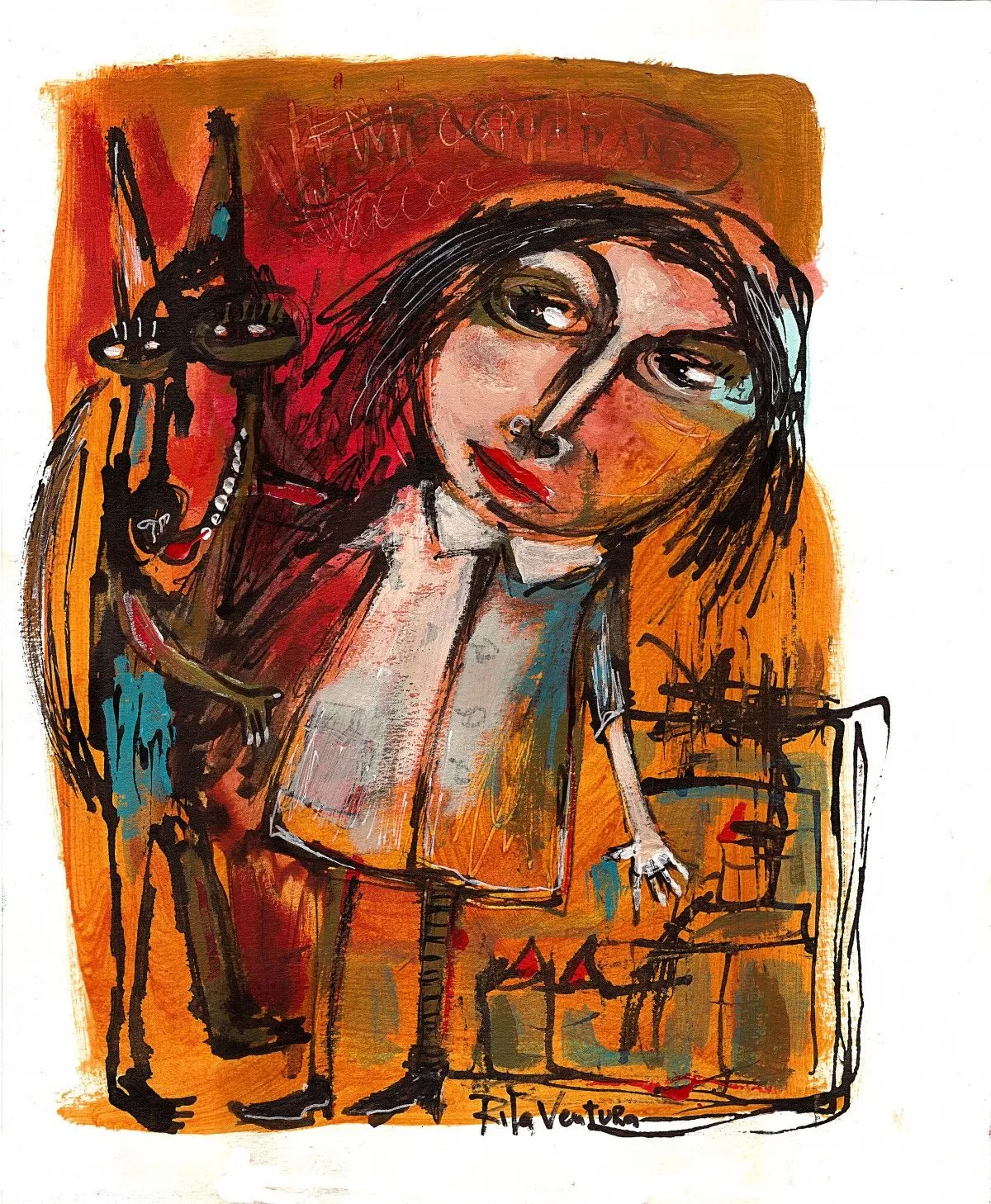 The manipulator, artwork by Rita Ventura