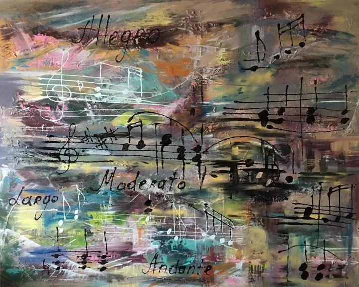 Uplifted by Music, œuvre de Khrystyna Kozyuk