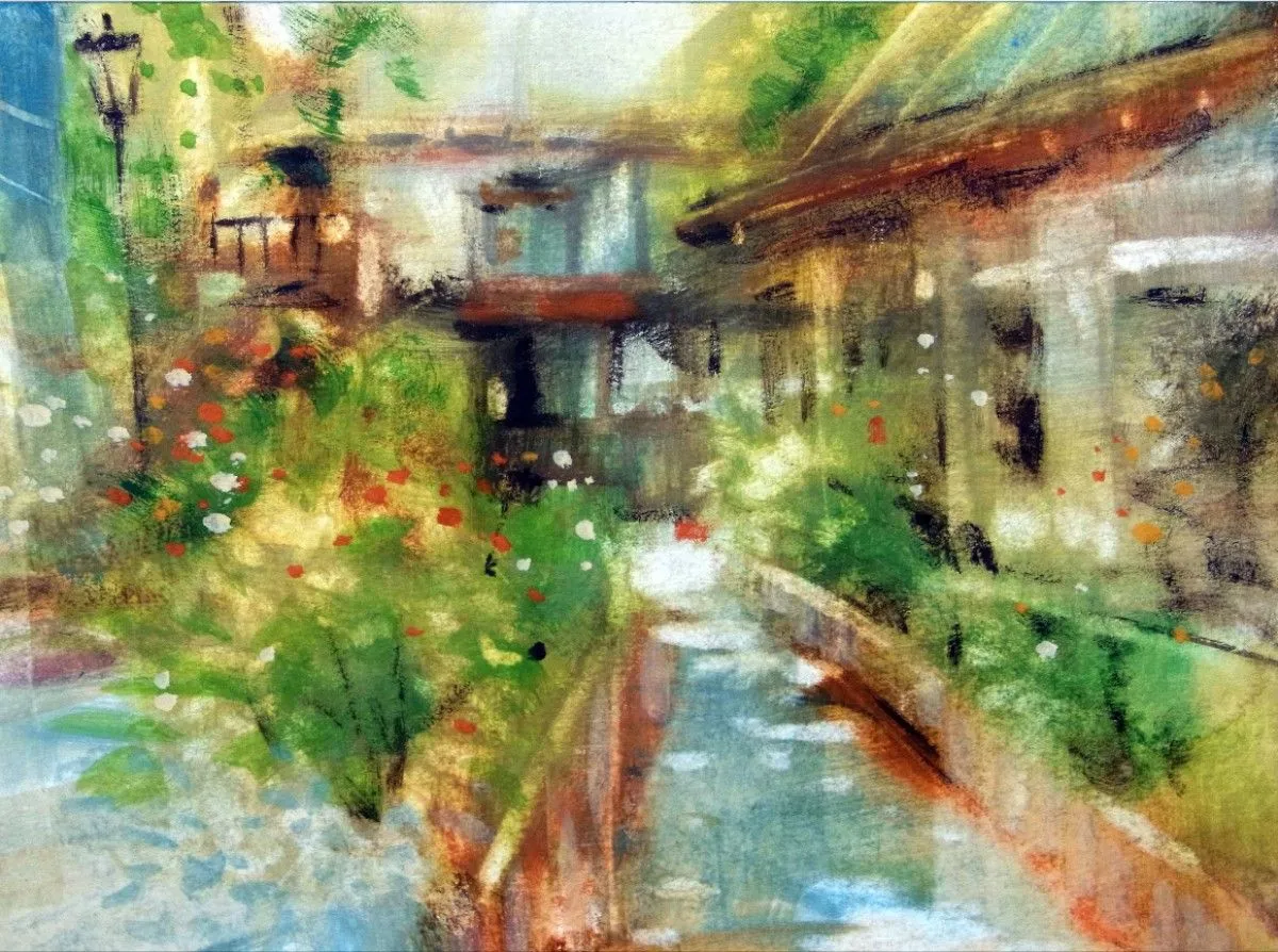 Morning light, artwork by Misure Nien