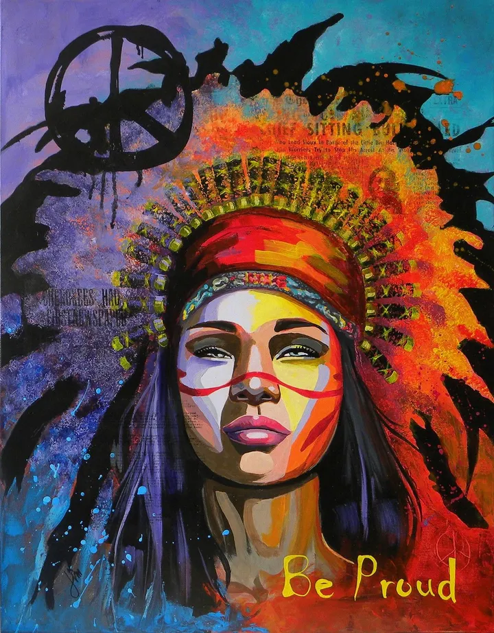 Indigenous Pride, œuvre de Jimmy van Westering