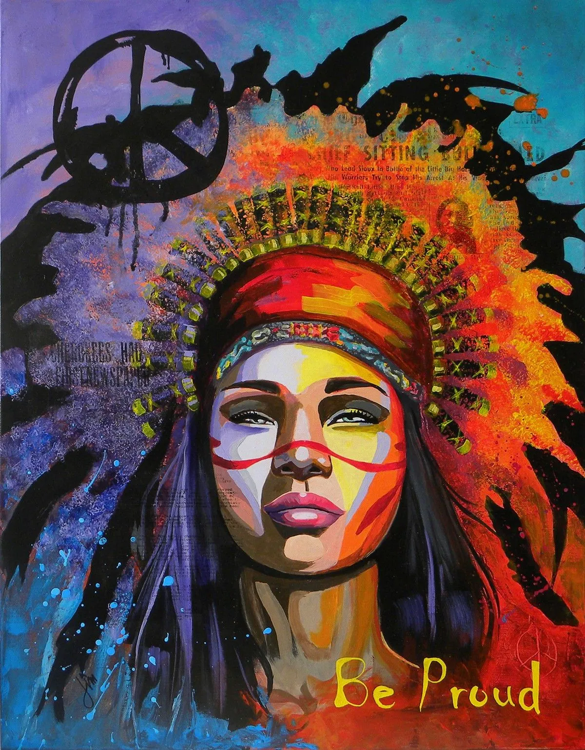 Indigenous Pride, œuvre de Jimmy van Westering
