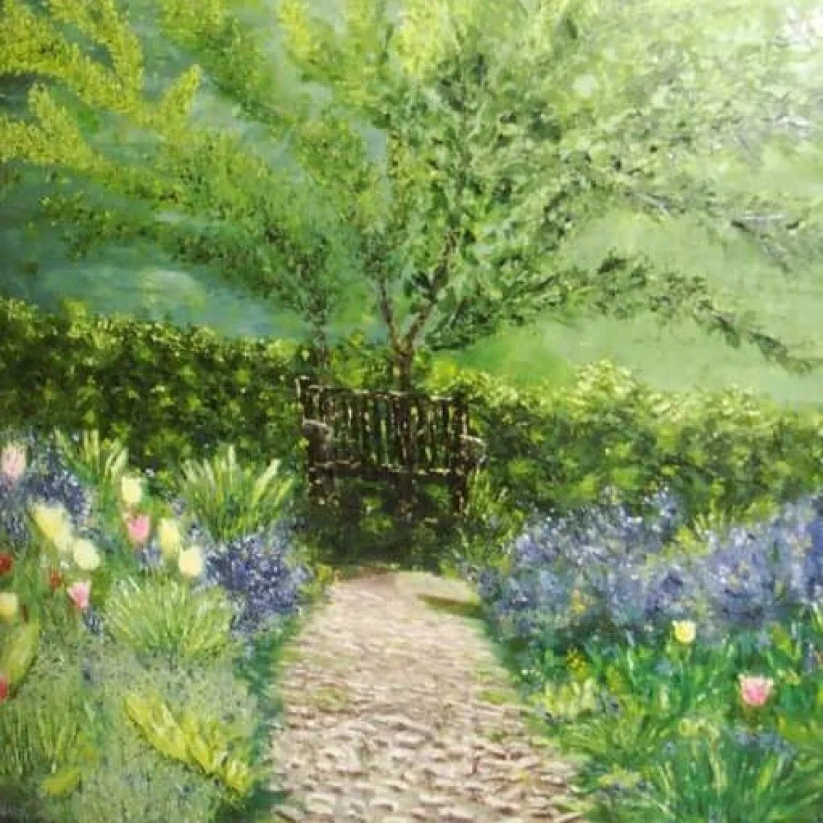 Pathway to Peace, artwork by Cristel Brugger